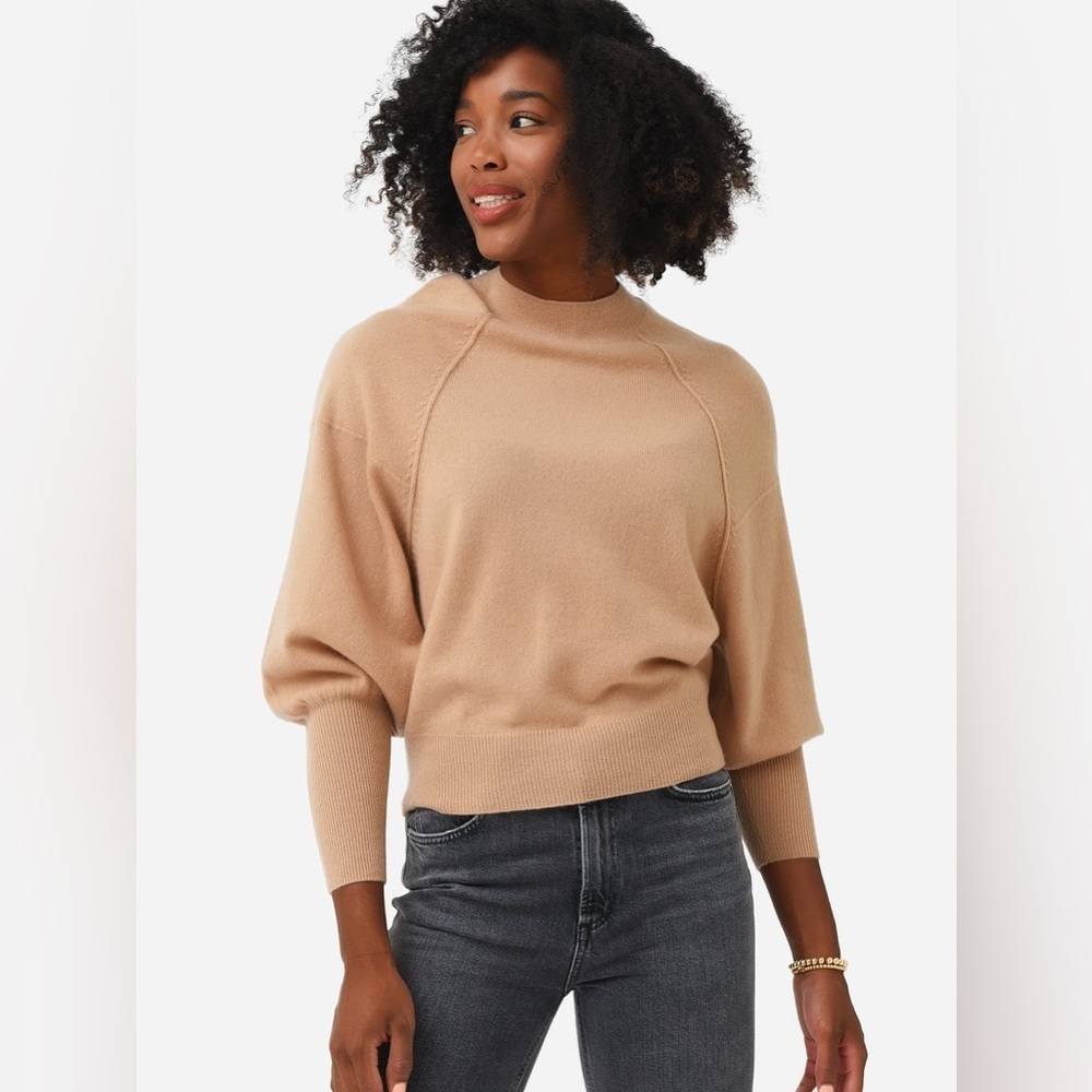 27 MILES cashmere Lita sweater w raglan sleeve xs